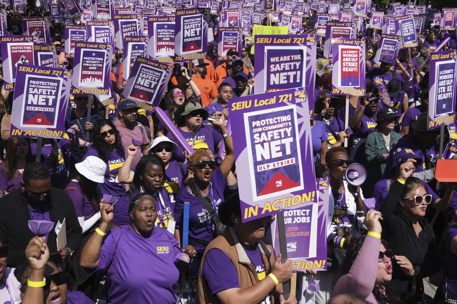 LA County Worker Strike